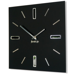 Nástenné hodiny Brilliant Flexistyle z118, 30cm čierna 